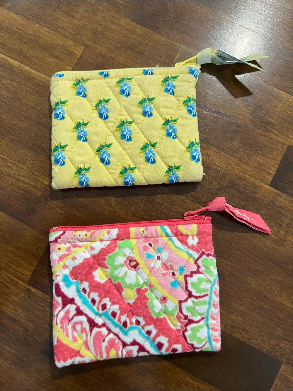 Vera Bradley Capri Melon & Katherine Vintage Coin Pouches - Picture 2 of 5
